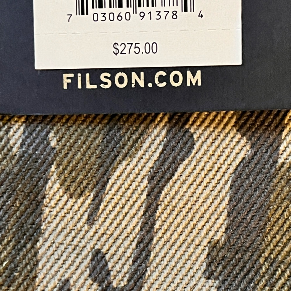 Filson Rugged Twill Utility Pants Mossy Oak Camo Camouflage Men’s Size 34x34 - Picture 12 of 13